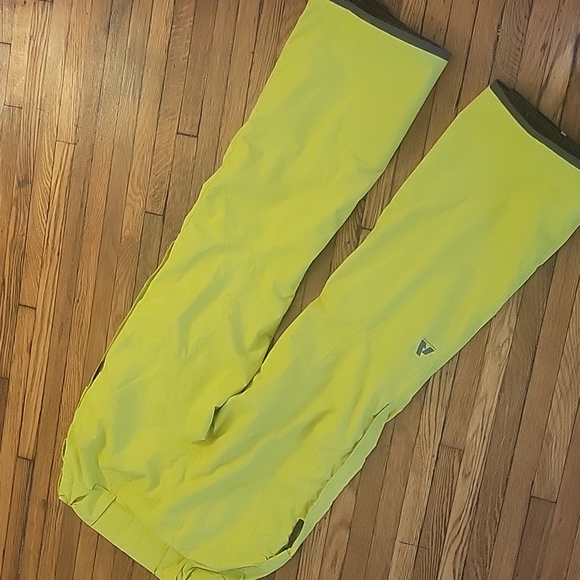 Eddie Bauer Ski/Snow Board Pants, Chartreuse Color, Size Small - Picture 7 of 11